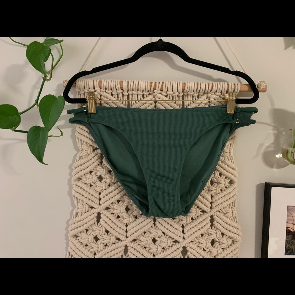 Green bikini bottoms